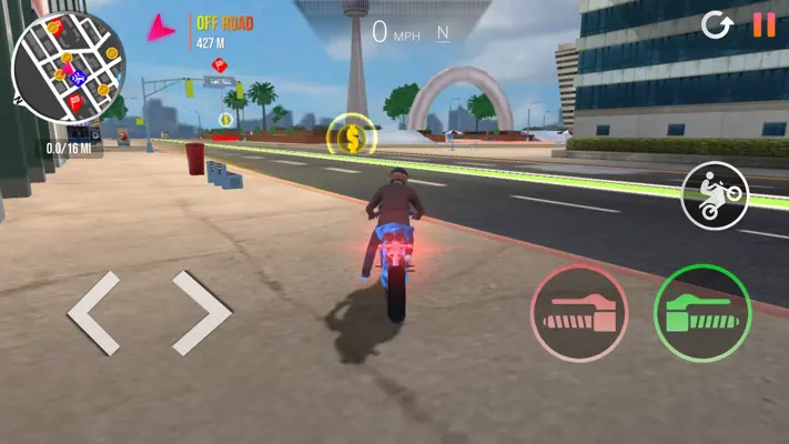 Motorcycle Real Simulator android App screenshot 0