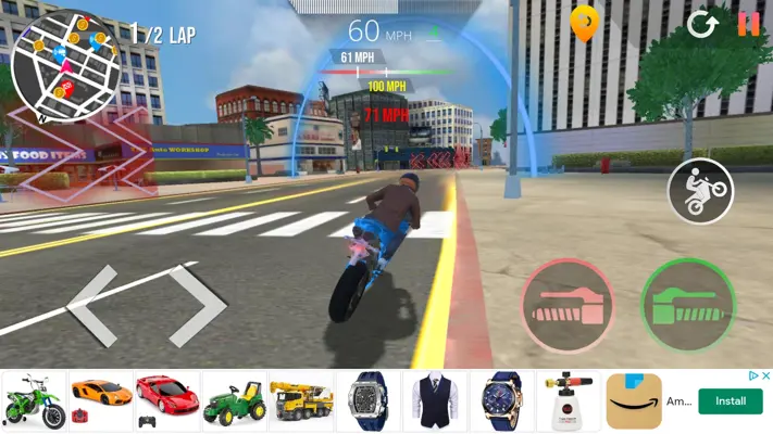 Motorcycle Real Simulator android App screenshot 3