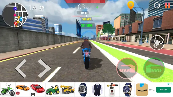 Motorcycle Real Simulator android App screenshot 8